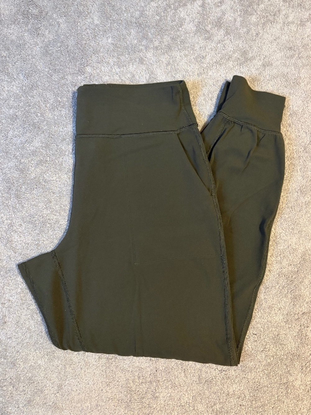 Lululemon dark olive align joggers